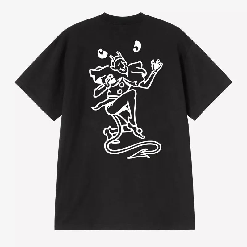 Carhartt WIP Playing Cards T-Shirt - Black-1