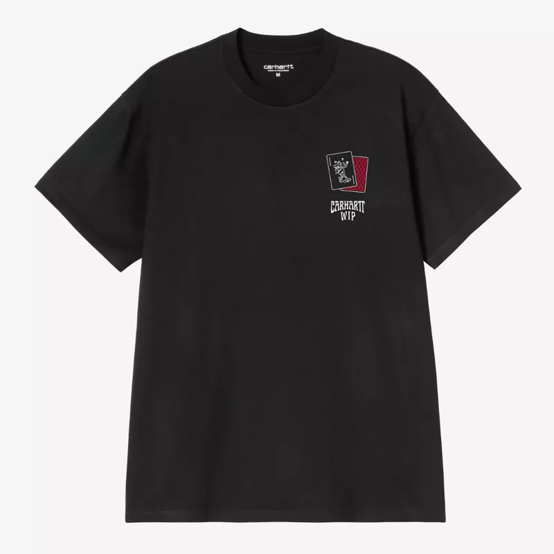 Carhartt WIP Playing Cards T-Shirt - Black