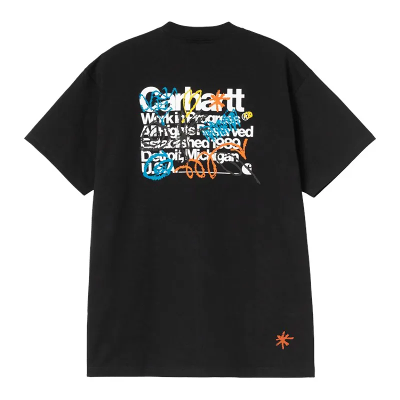 Carhartt WIP Primary T-Shirt - Black-1
