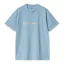 Carhartt WIP Script T-Shirt - Bluebird/Fleur De Sel