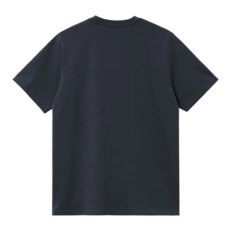 Carhartt WIP Script T-Shirt - Deep Night/Palisander-1