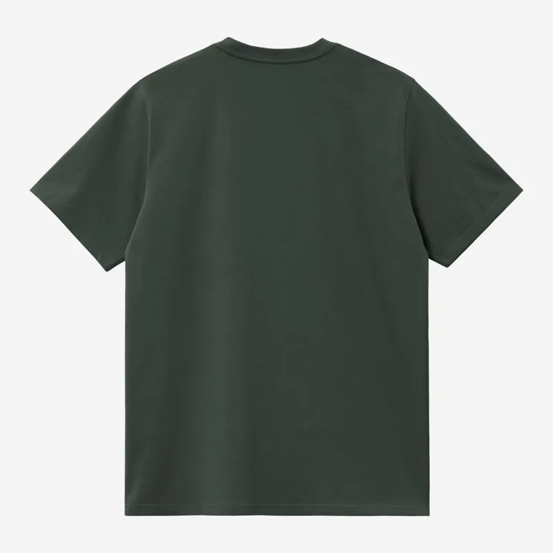 Carhartt WIP Script T-Shirt - Dark Scarab/Palisander-1