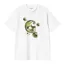 Carhartt WIP Solar Chrome C-Logo T-Shirt - White