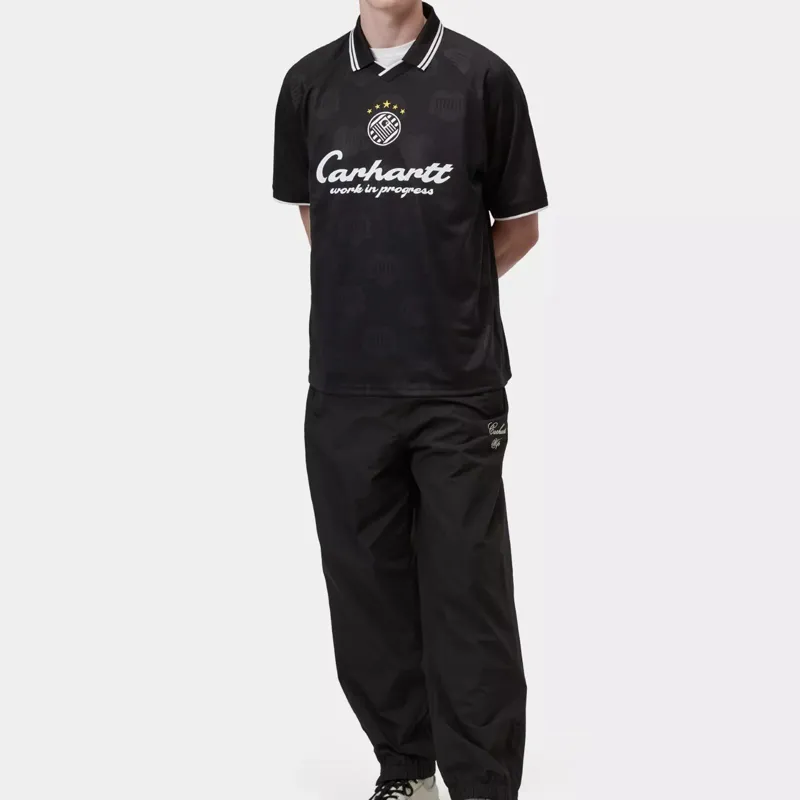 Carhartt WIP Terrace Football Heart Train Jacquard T-Shirt - Black-4