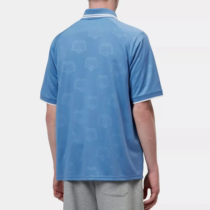 Carhartt WIP Terrace Football Heart Train Jacquard T-Shirt - Curacao-3