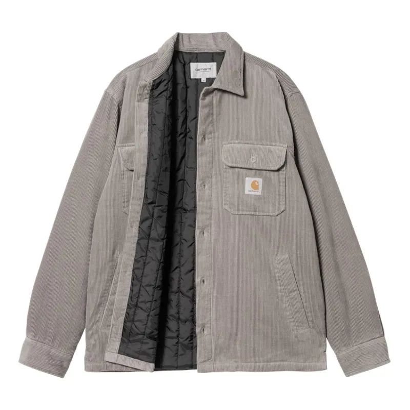 Carhartt WIP Whitsome Shirt Jac - Misty Grey-2