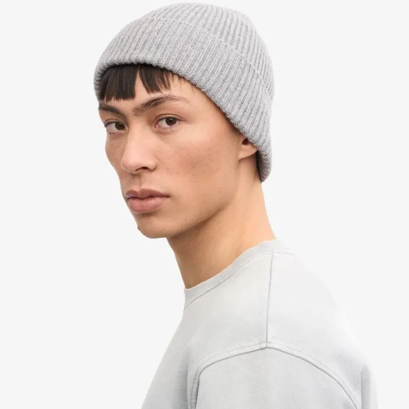 Colorful Standard Merino Wool Beanie - Heather Grey-1