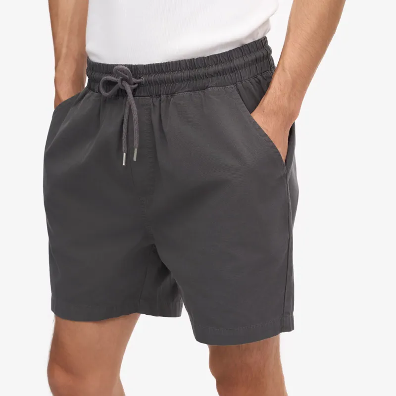 Colorful Standard Organic Twill Shorts - Lava Grey-1