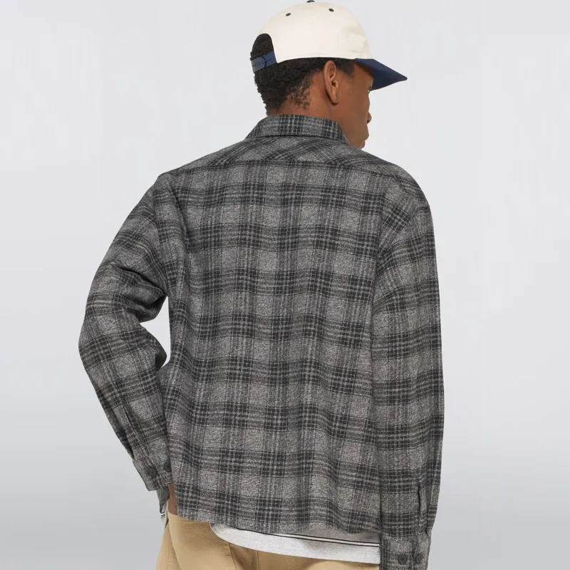 Edwin Ace Shirt - Black/Grey-5
