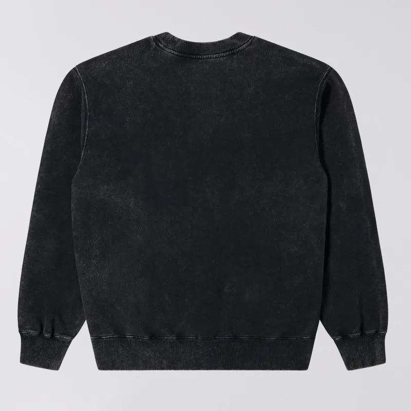 Edwin Axiom Crew Sweat - Grey Marble Fade Out-1