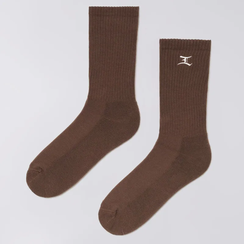 Edwin Core Socks - Brown
