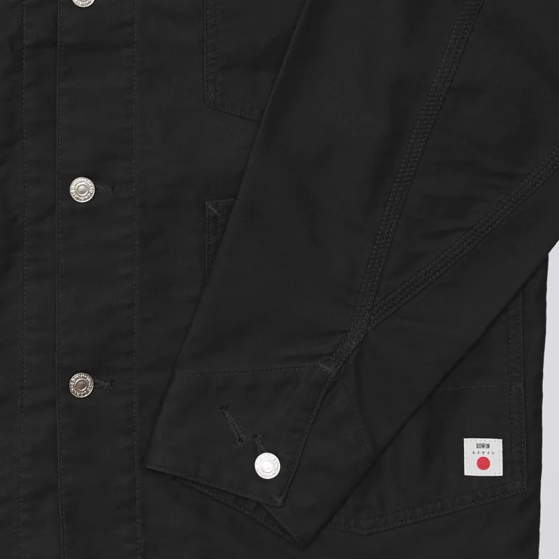 Edwin Coverall - Black-3