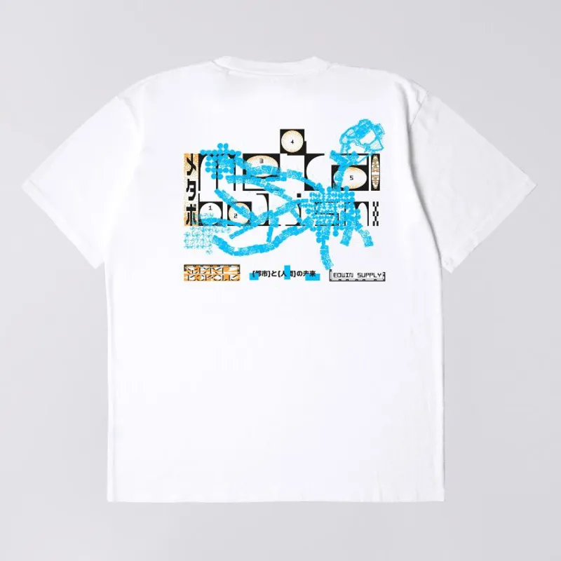 Edwin Helix City T-Shirt - White-1