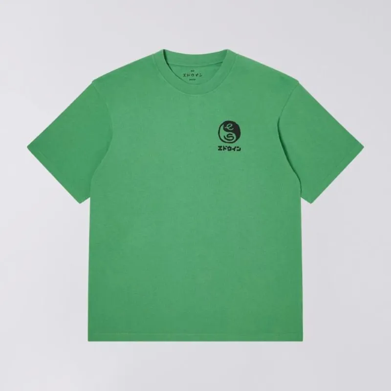 Edwin High Bear T-Shirt - Mint Green