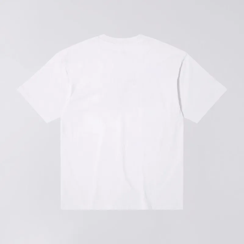 Edwin High Life Low Levels Chest T-Shirt - White-1