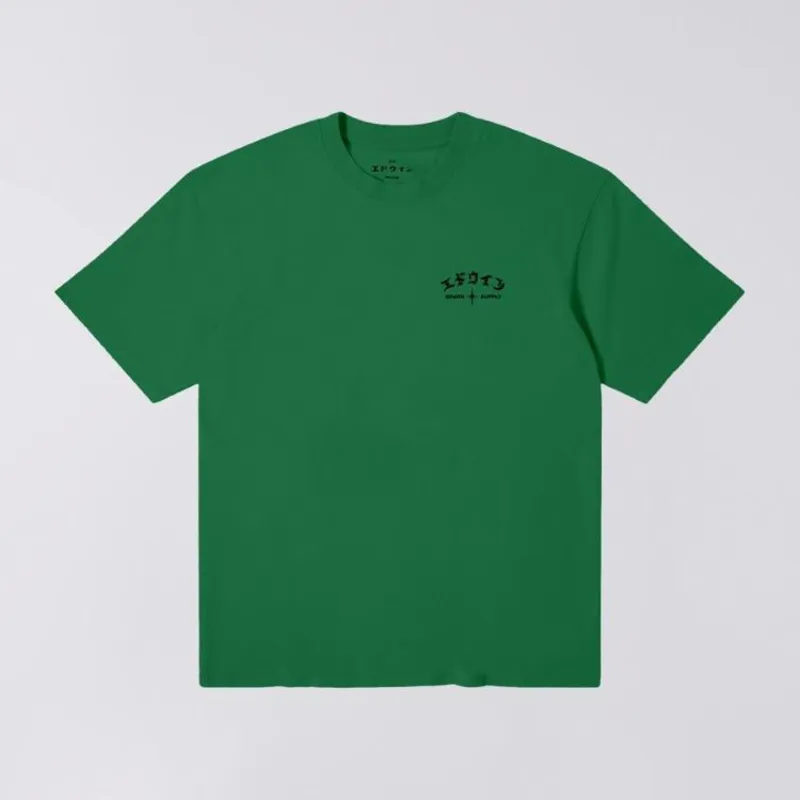 Edwin High Life Low Levels Chest T-Shirt - Mint Green