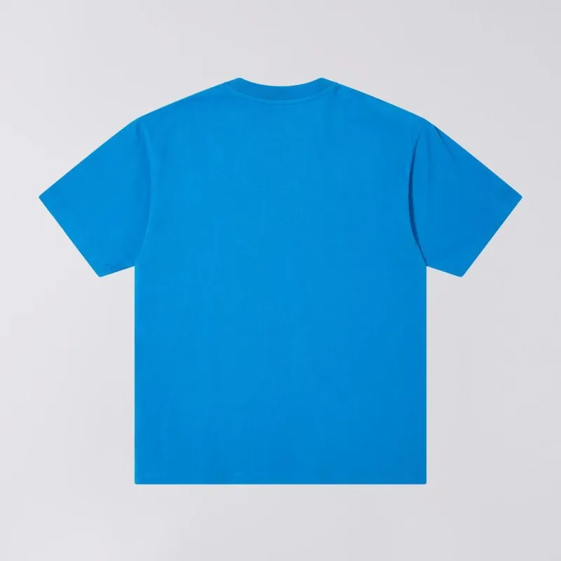 Edwin High Life Low Levels Chest T-Shirt - Directoire Blue-1
