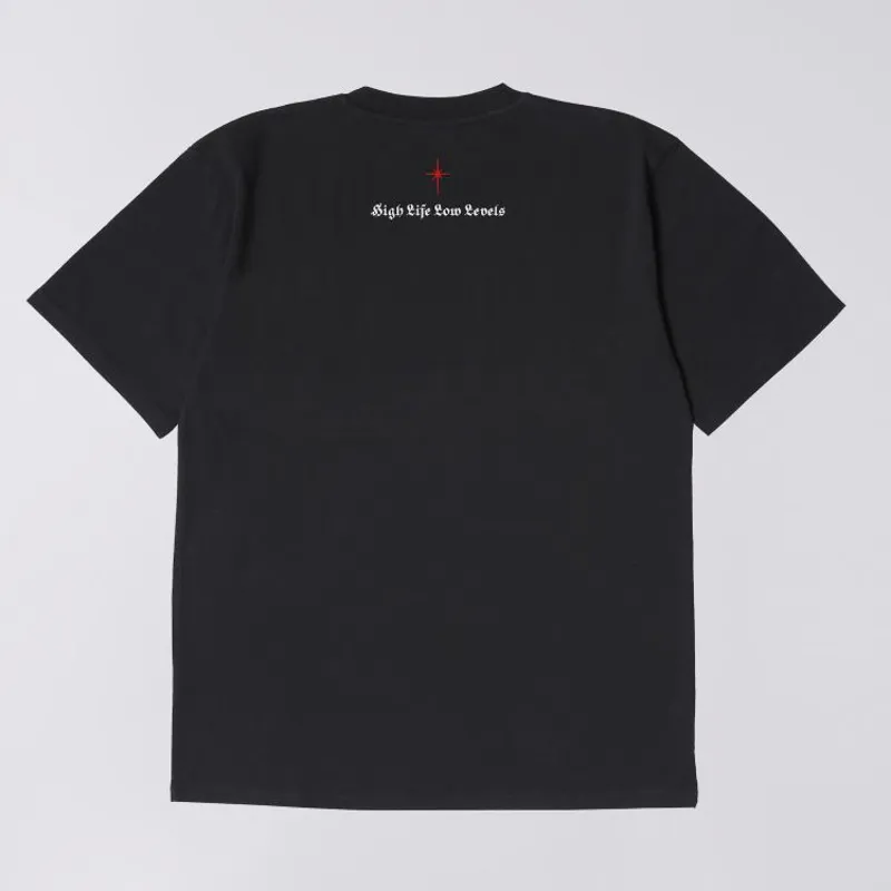 Edwin High Life Low Levels T-Shirt - Black-1