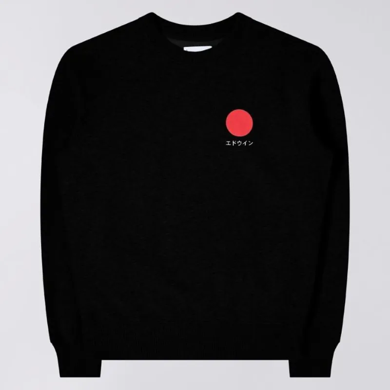 Edwin Japanese Sun Sweat - Black