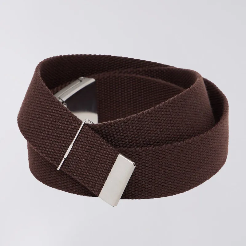 Edwin Katakana Clip Belt - French Roast-2
