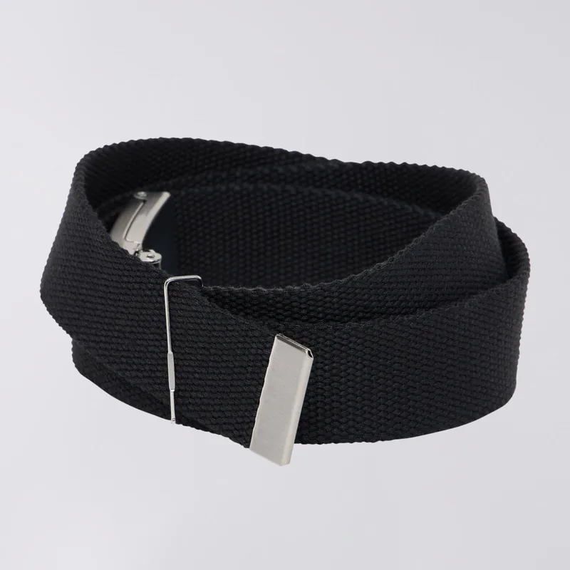 Edwin Katakana Clip Belt - Black-2