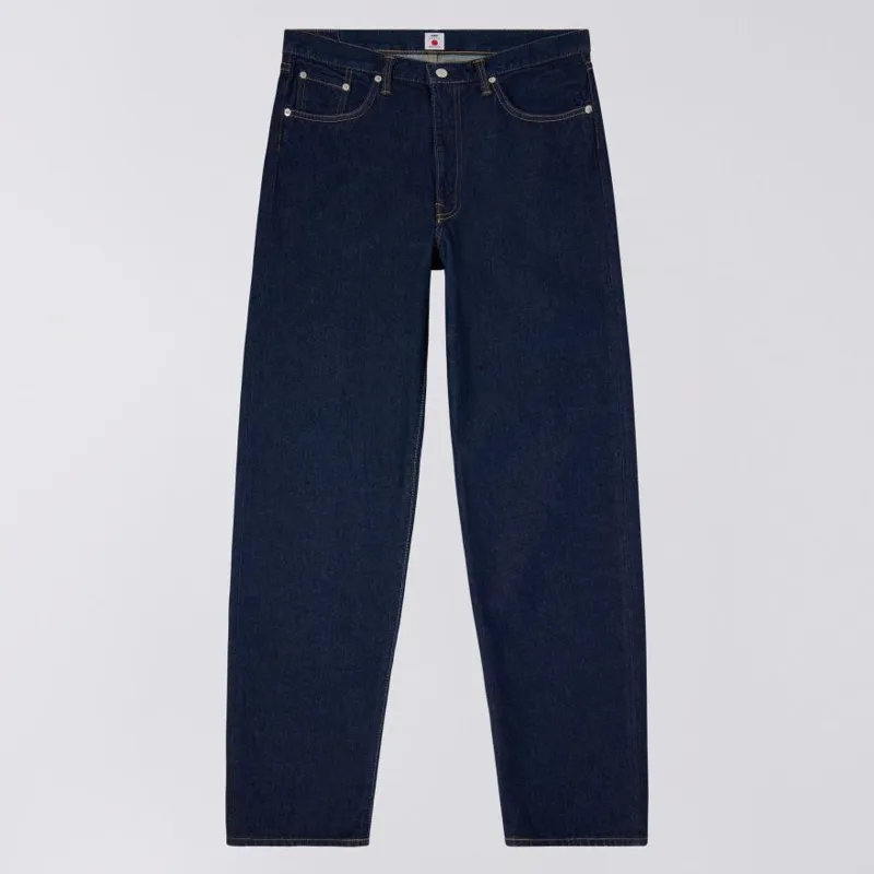 Edwin Loose Jeans Kaihara Pure Indigo Openend Denim  - Blue Rinsed-1