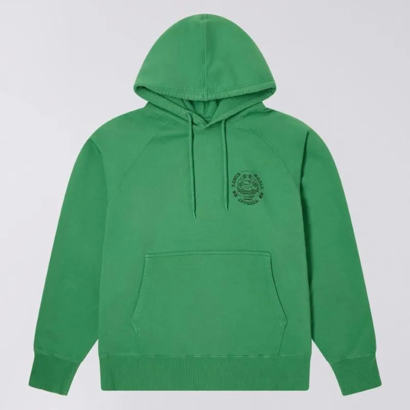 Edwin Music Channel Hoodie Sweat - Mint Green