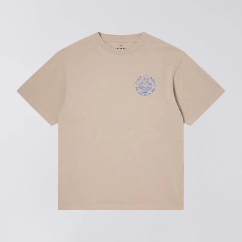Edwin Music Channel T-Shirt - Aluminium