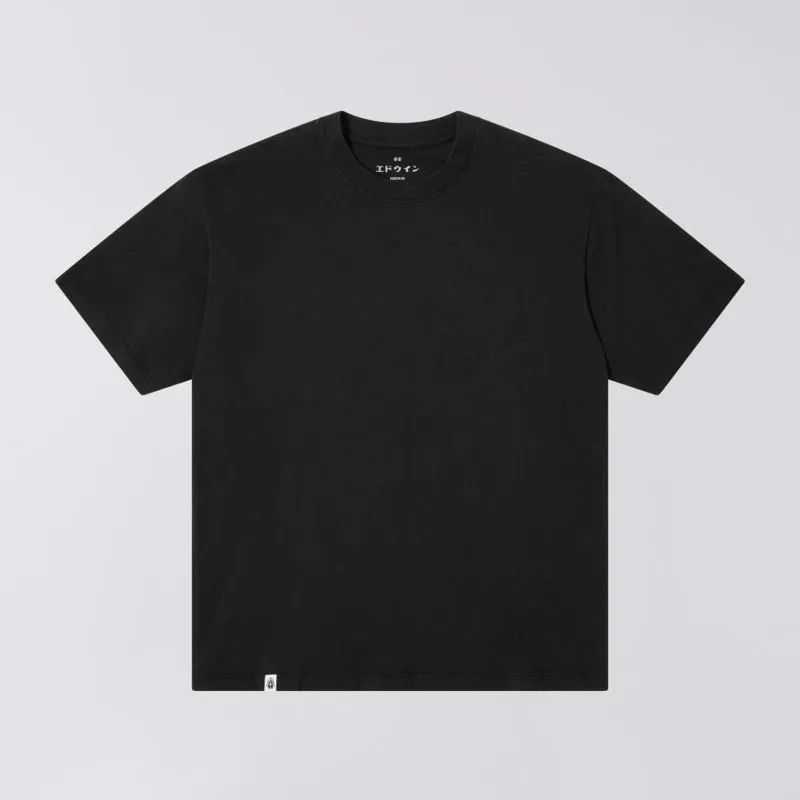 Edwin Oversize Basic T-Shirt - Black