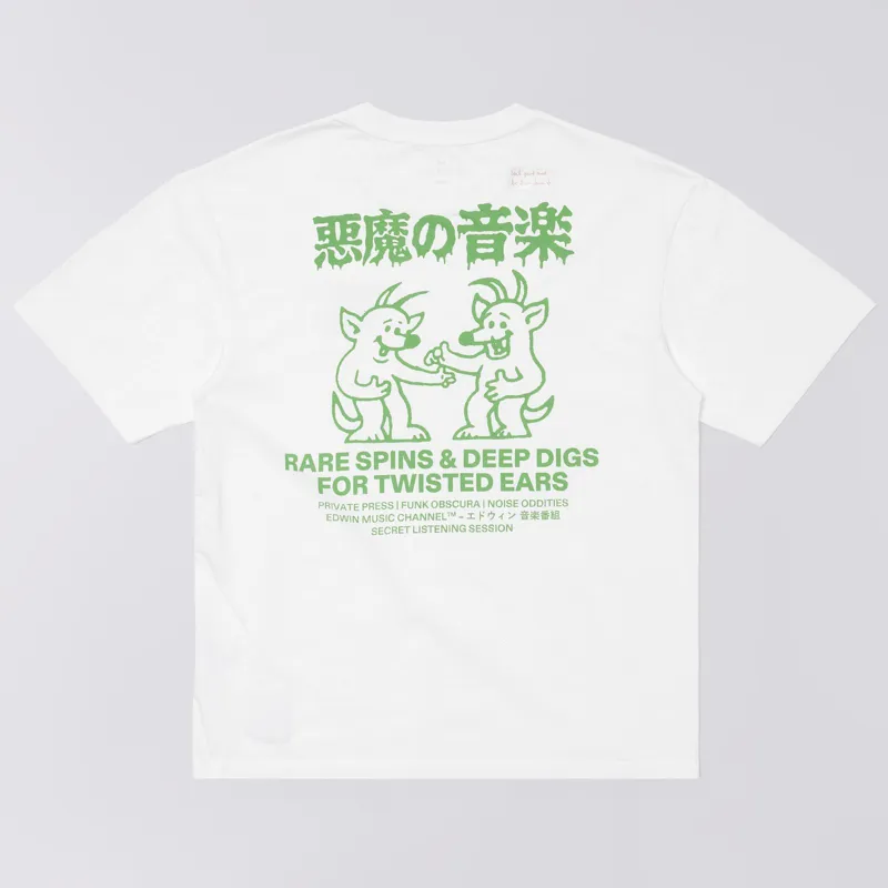 Edwin Rare Spins T-Shirt - White-1