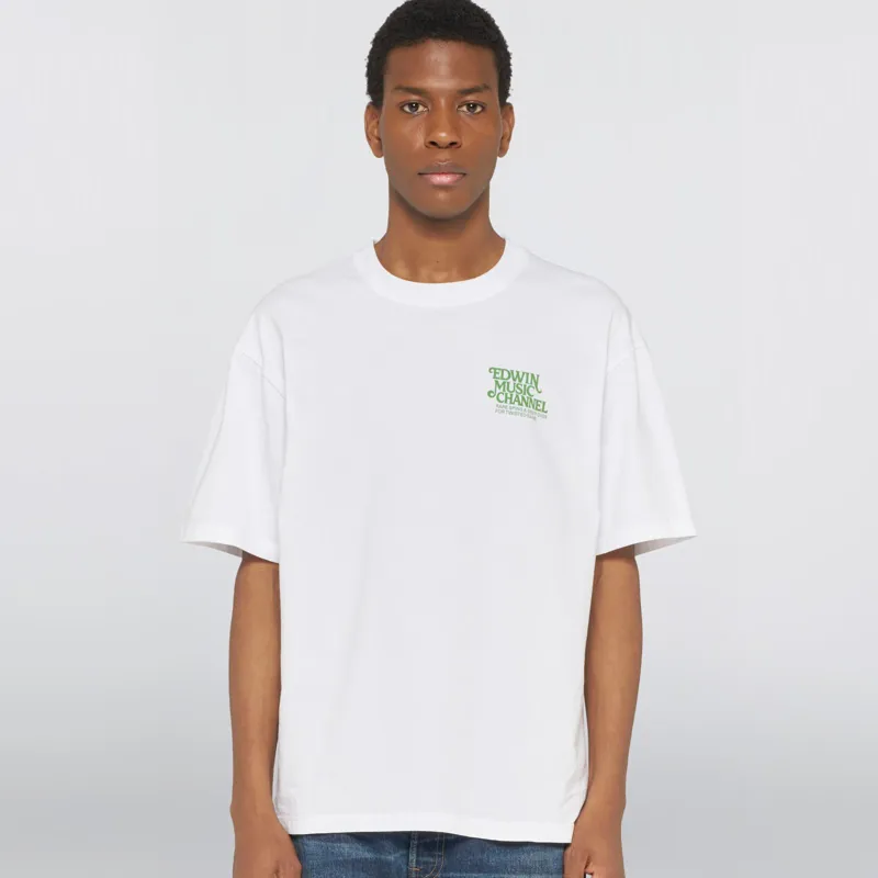 Edwin Rare Spins T-Shirt - White-2