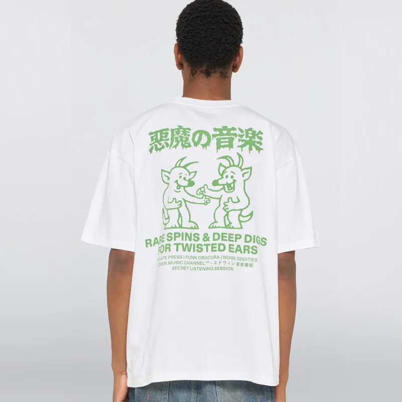 Edwin Rare Spins T-Shirt - White-3