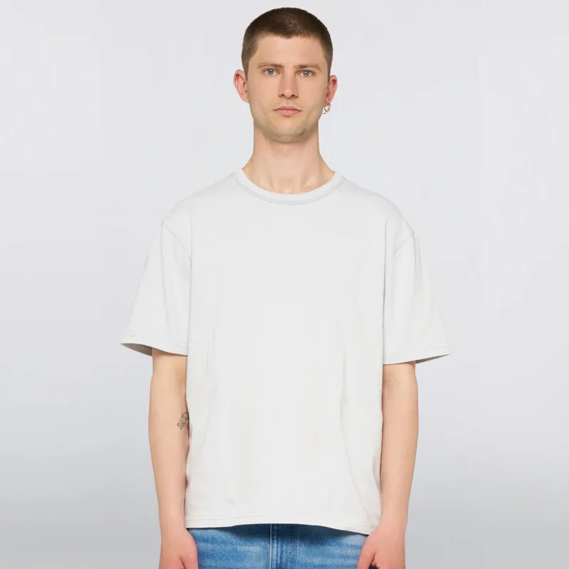 Edwin Regular Basic T-Shirt - Glacier Gray-2