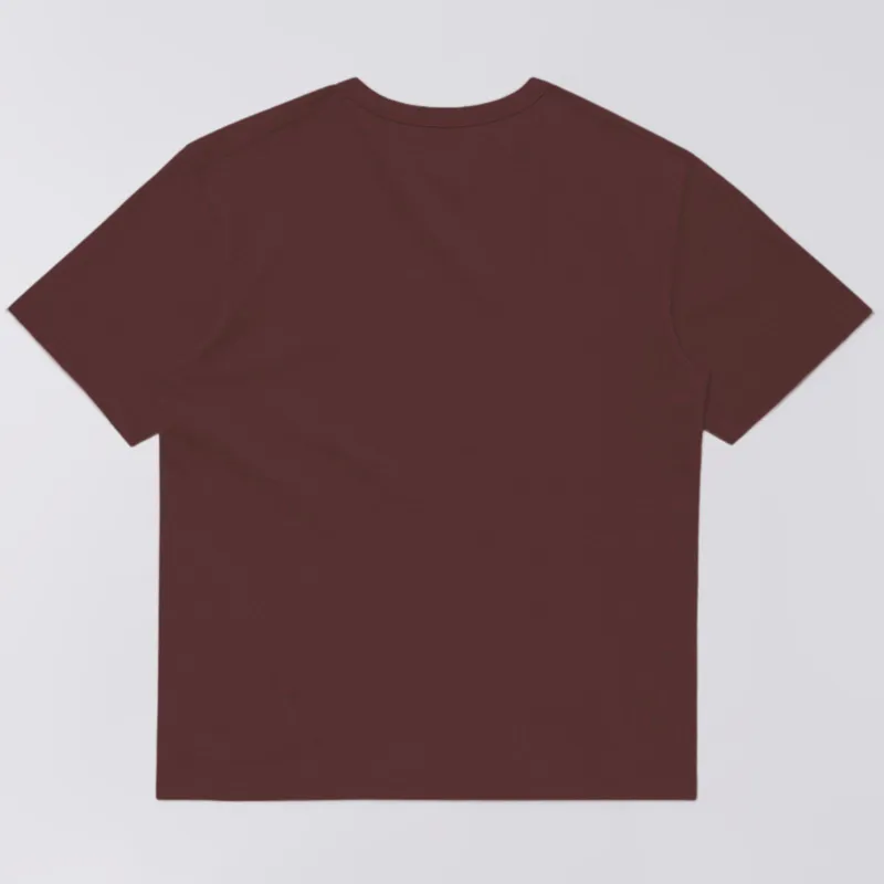 Edwin Regular Basic T-Shirt - Rum Raisin-1