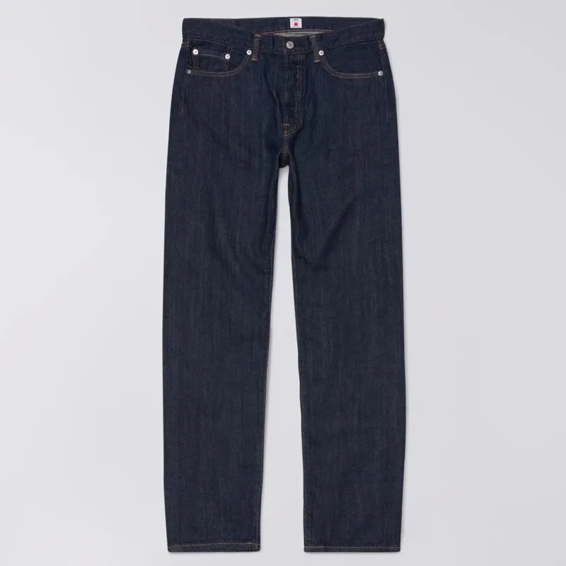 Edwin Regular Straight Kaihara Indigo Lightweight Red Selvage - Blue Rinsed-1