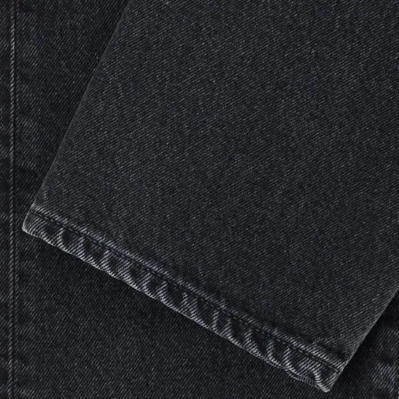 Edwin Regular Tapered - Black Dark Used-4