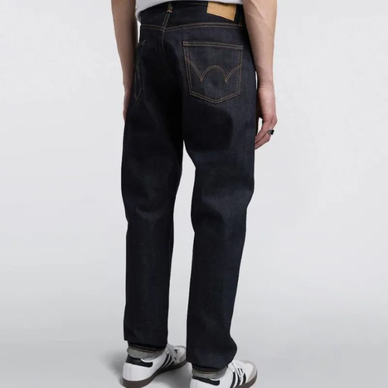 Edwin Regular Tapered Kurabo Red Selvage - Blue Unwashed-3