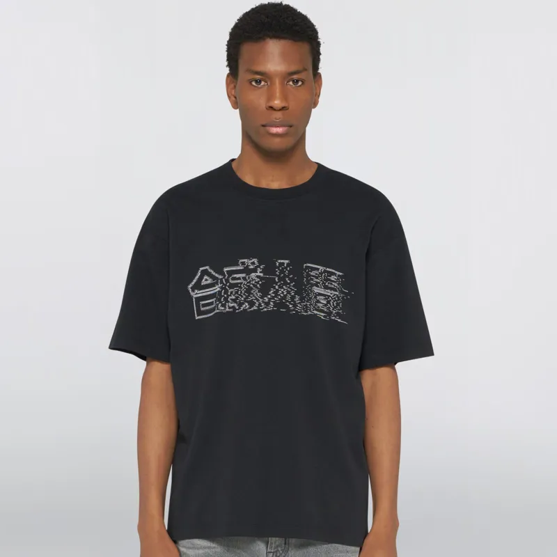 Edwin Robot T-Shirt - Black-2