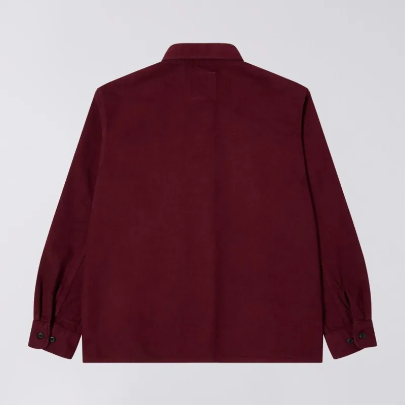 Edwin Sebastian Shirt - Windsor Wine-1
