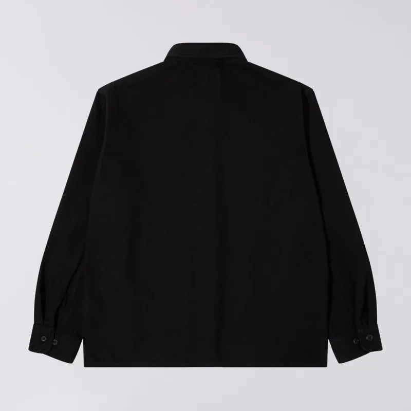 Edwin Sebastian Shirt - Black-1