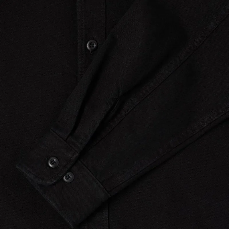 Edwin Sebastian Shirt - Black-3