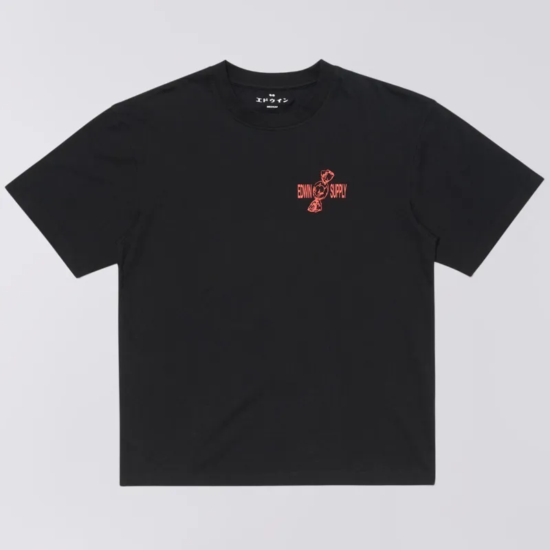Edwin Sorry Tokyo T-Shirt - Black 