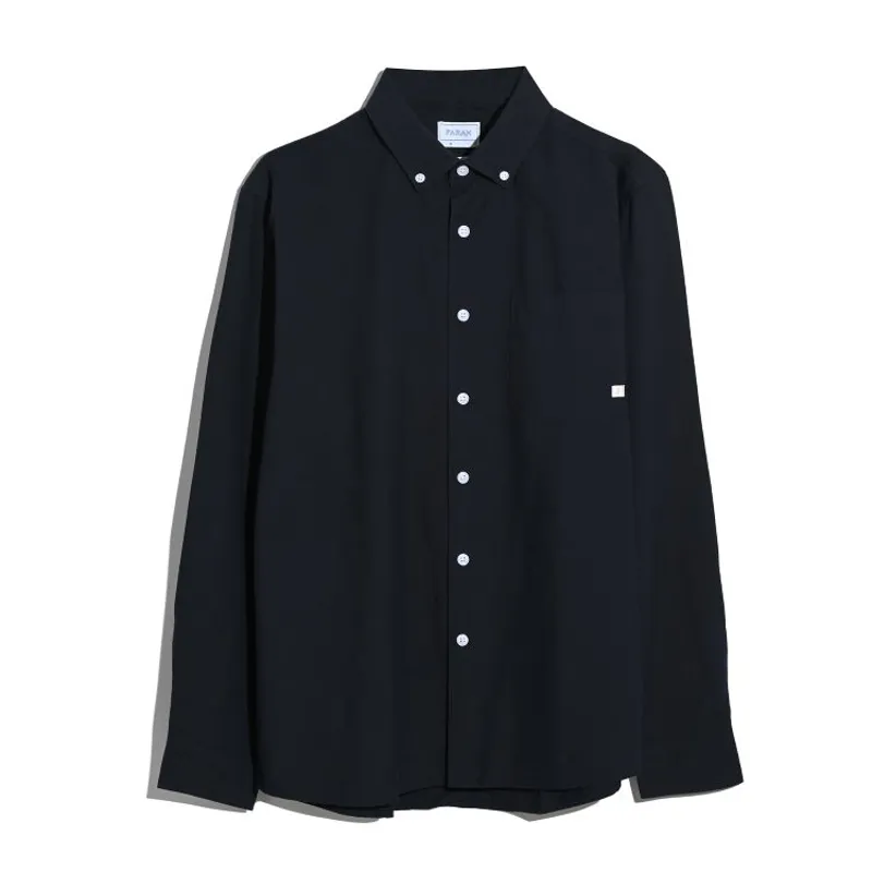 Farah Brewer Box LS Shirt - True Navy