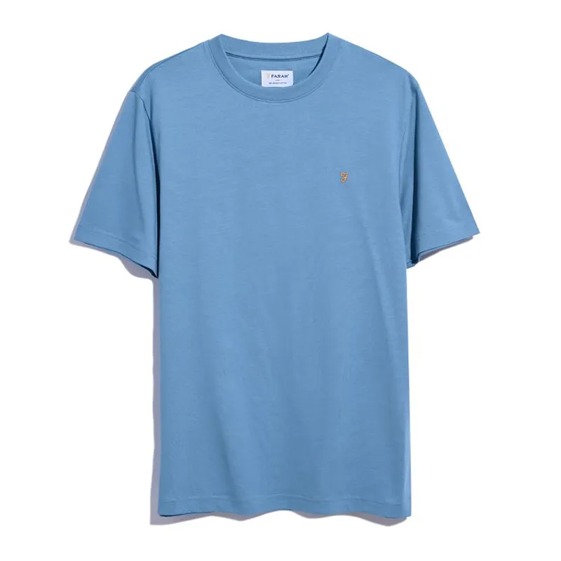 Farah Danny Regular Fit T-Shirt - Para Blue