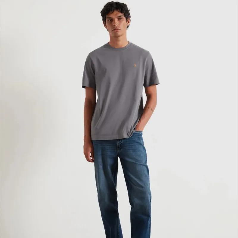 Farah Danny Regular T-Shirt - Grey Shade-1