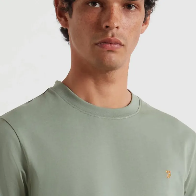 Farah Danny Regular T-Shirt - Tarragon Green-4