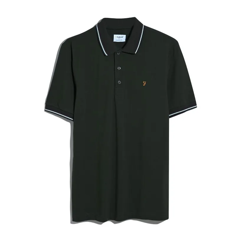 Farah Elton Polo Shirt - Evergreen