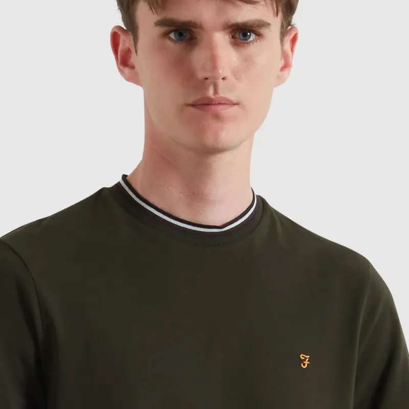 Farah Elton T-Shirt - Evergreen-1