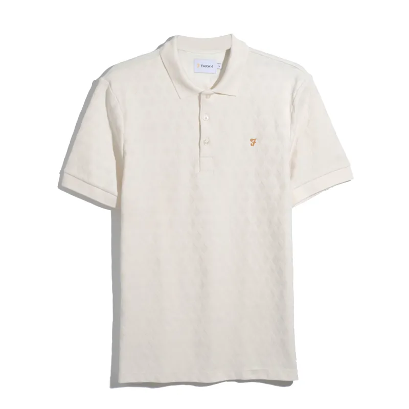Farah Horace Polo Shirt - Ecru