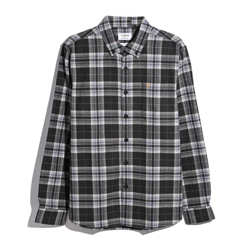 Farah Marvin Check Overshirt - Rosemary
